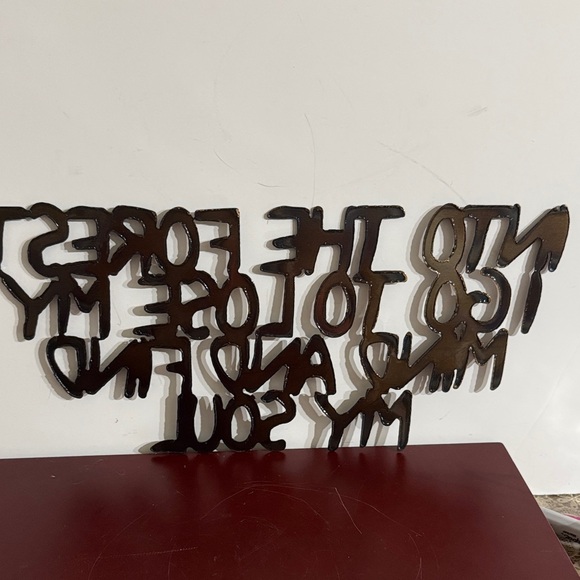 INTO THE FOREST I GO TO LOSE MY MIND AND FIND MY SOUL - METAL ART - Picture 4 of 4